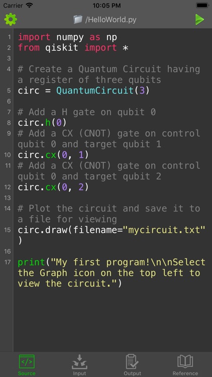 Quantum Programming Compiler screenshot-0
