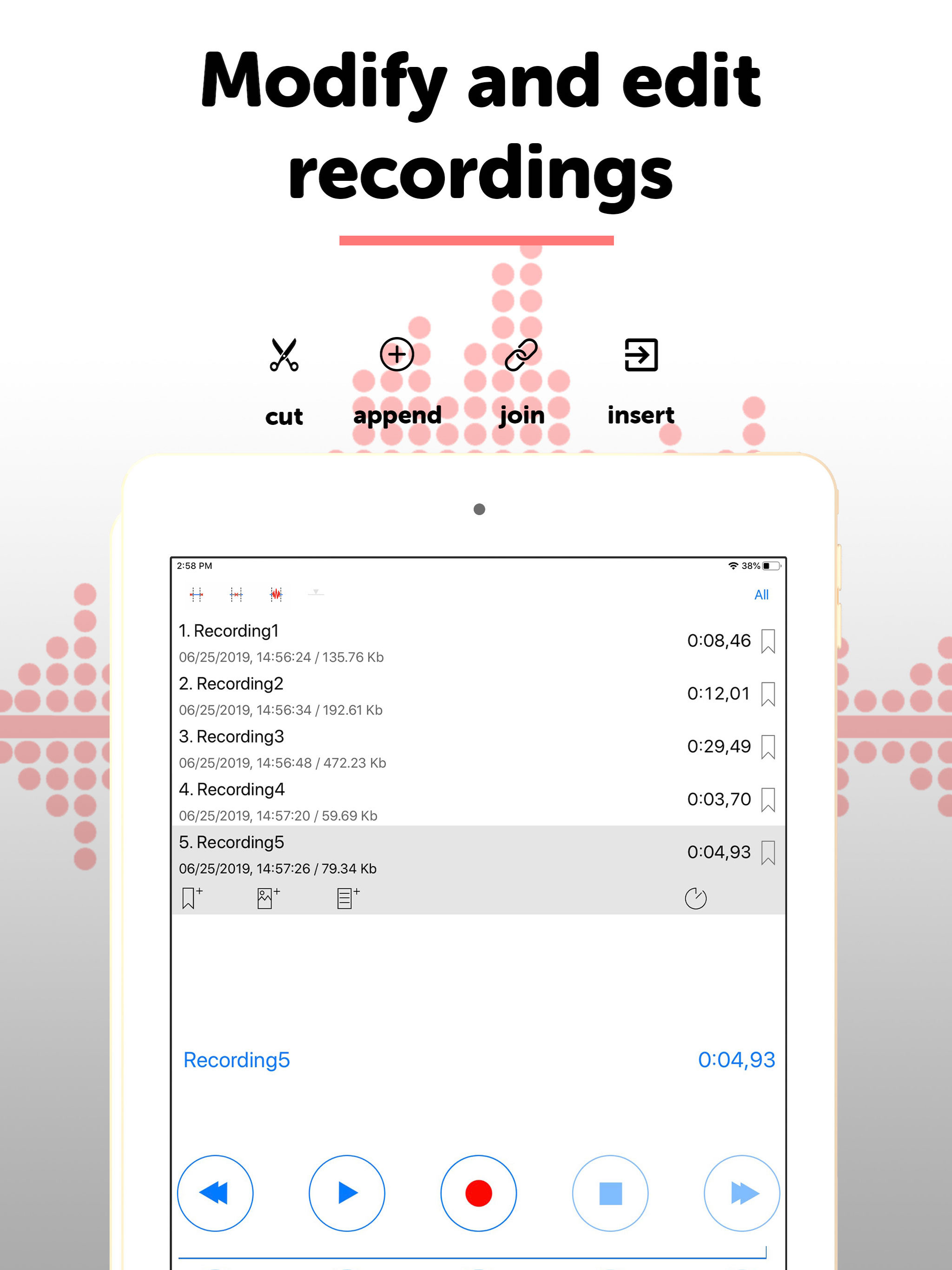 Alon Dictaphone-Voice Recorder screenshot 11