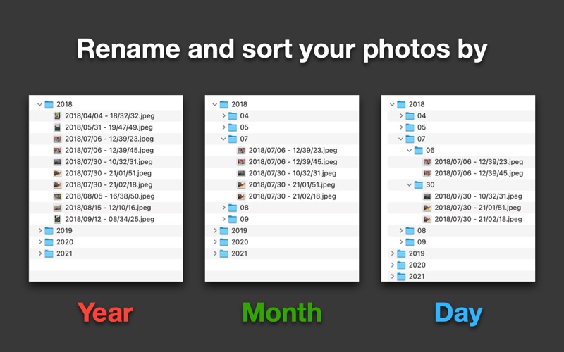 photo organizer - sort photos iphone screenshot 4