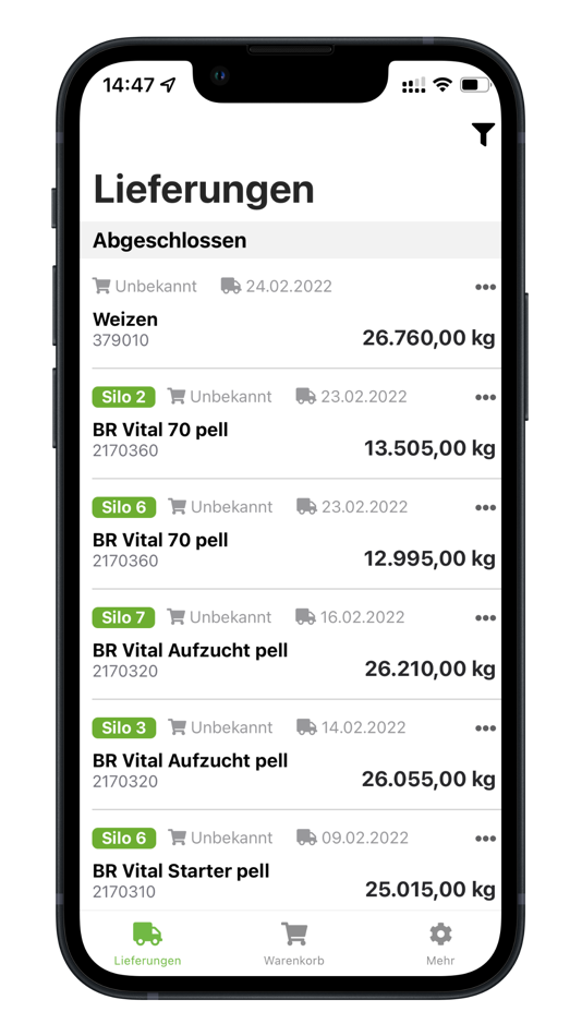 #2. Ems-Vechte Futter (iOS) 由: Raiffeisenbank Ems-Vechte eG