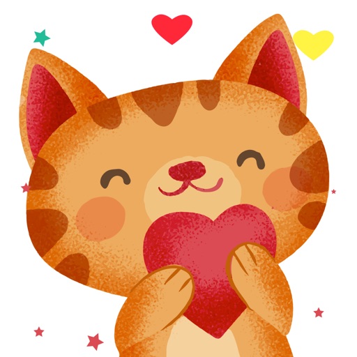 Animated Cats Moji icon