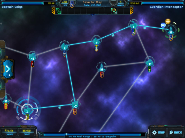 ‎Star Traders: Screenshot di Frontiers