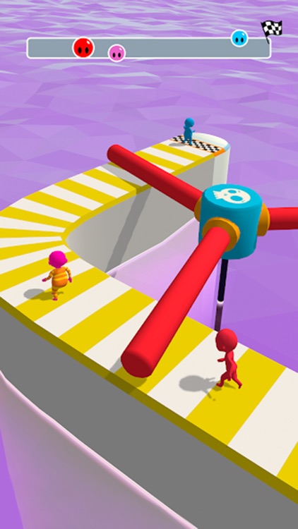 Stickman Fun Race 3D screenshot-6