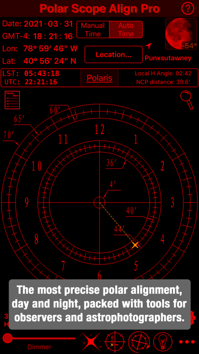 Screenshot #1 pour Polar Scope Align Pro