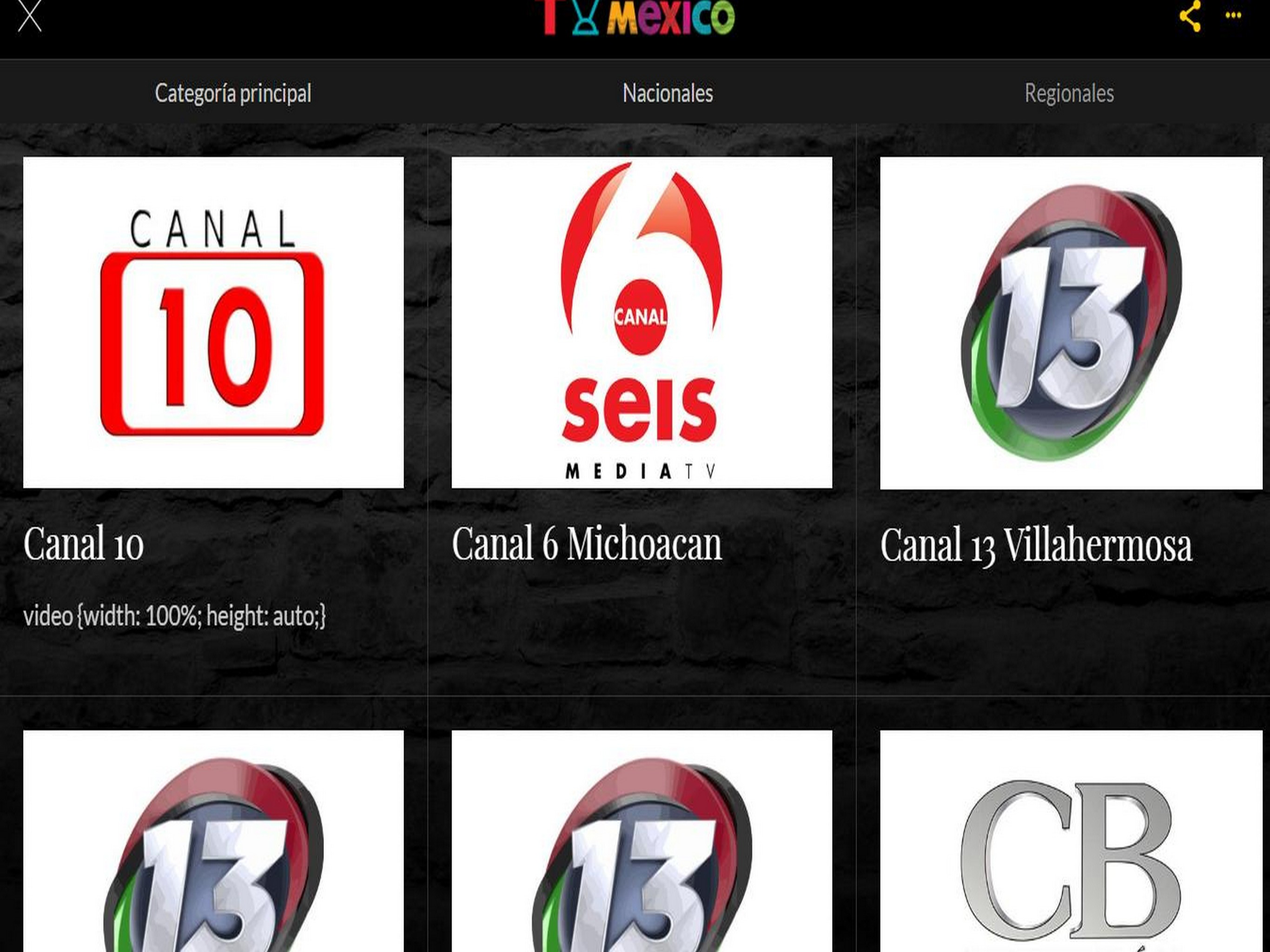 TV México Señal Abierta screenshot 7