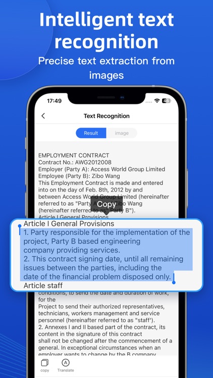 Doc Scan：OCR and PDF Scanner