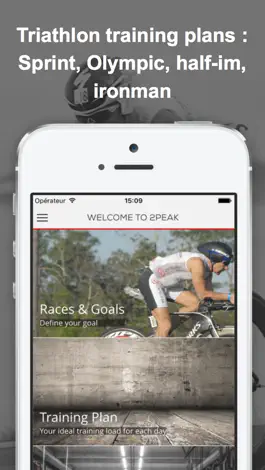 Game screenshot 2PEAK Cycling & Triathlon mod apk