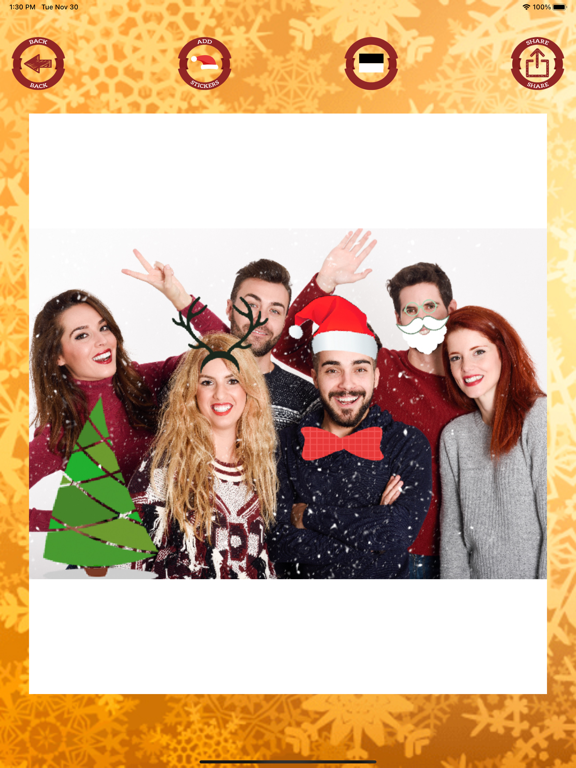 Screenshot #6 pour Noël - autocollants de photos
