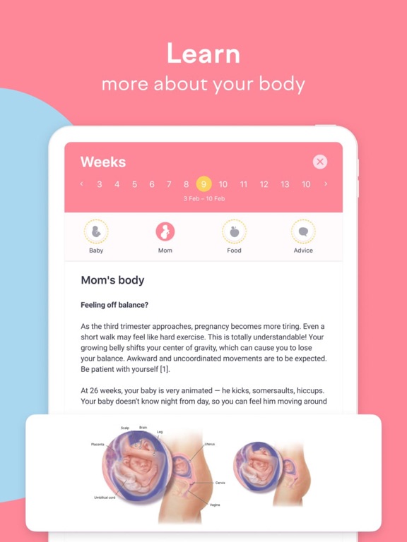 amma: Pregnancy & Baby Tracker screenshot 3