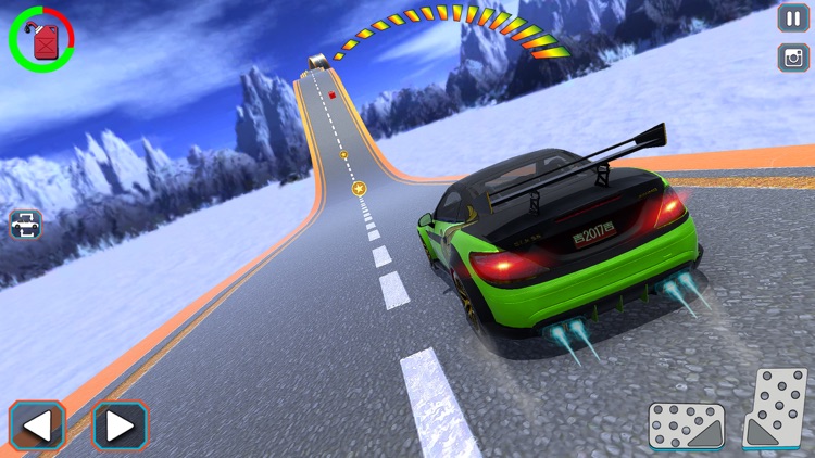 Ramp Car Stunt Racing Game 3D screenshot-0