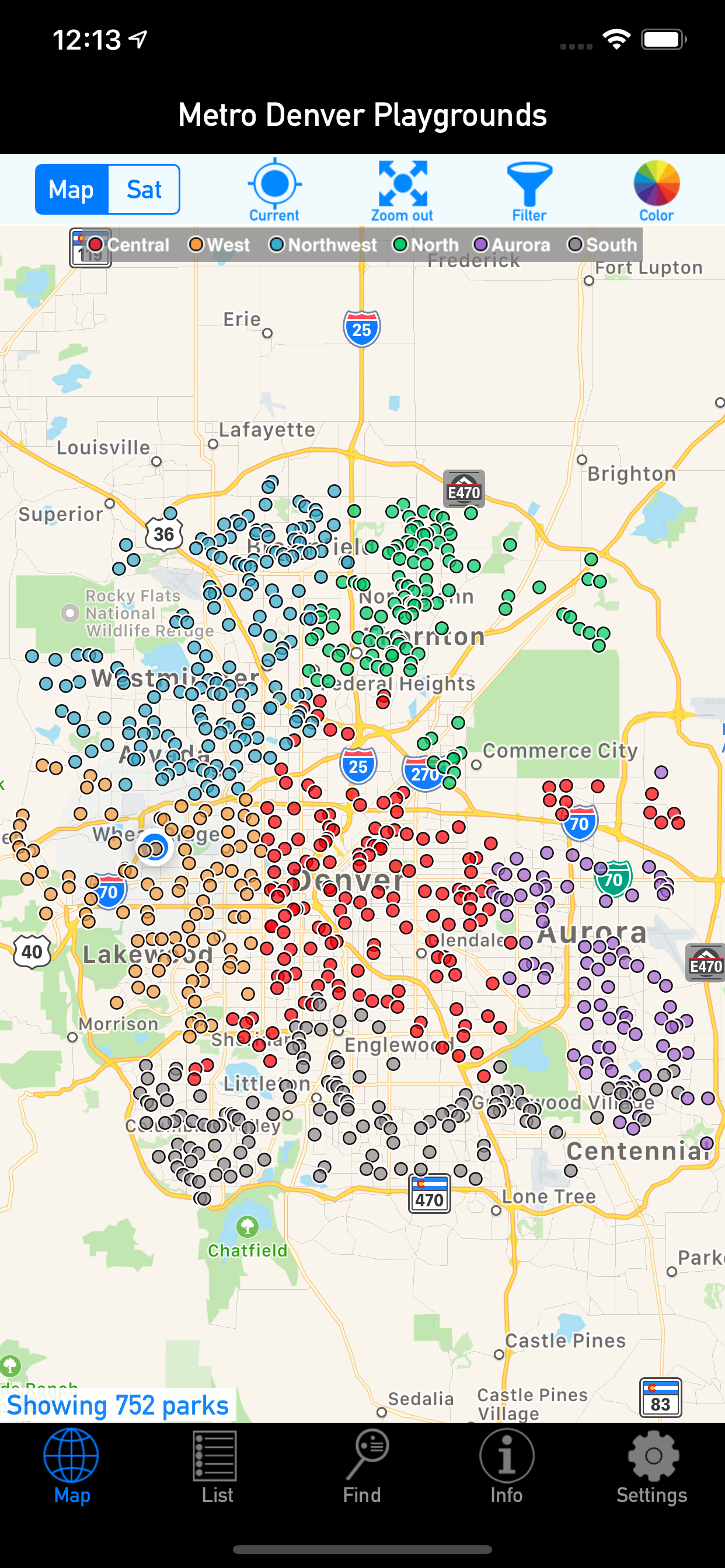 Denver Playgrounds & Parks