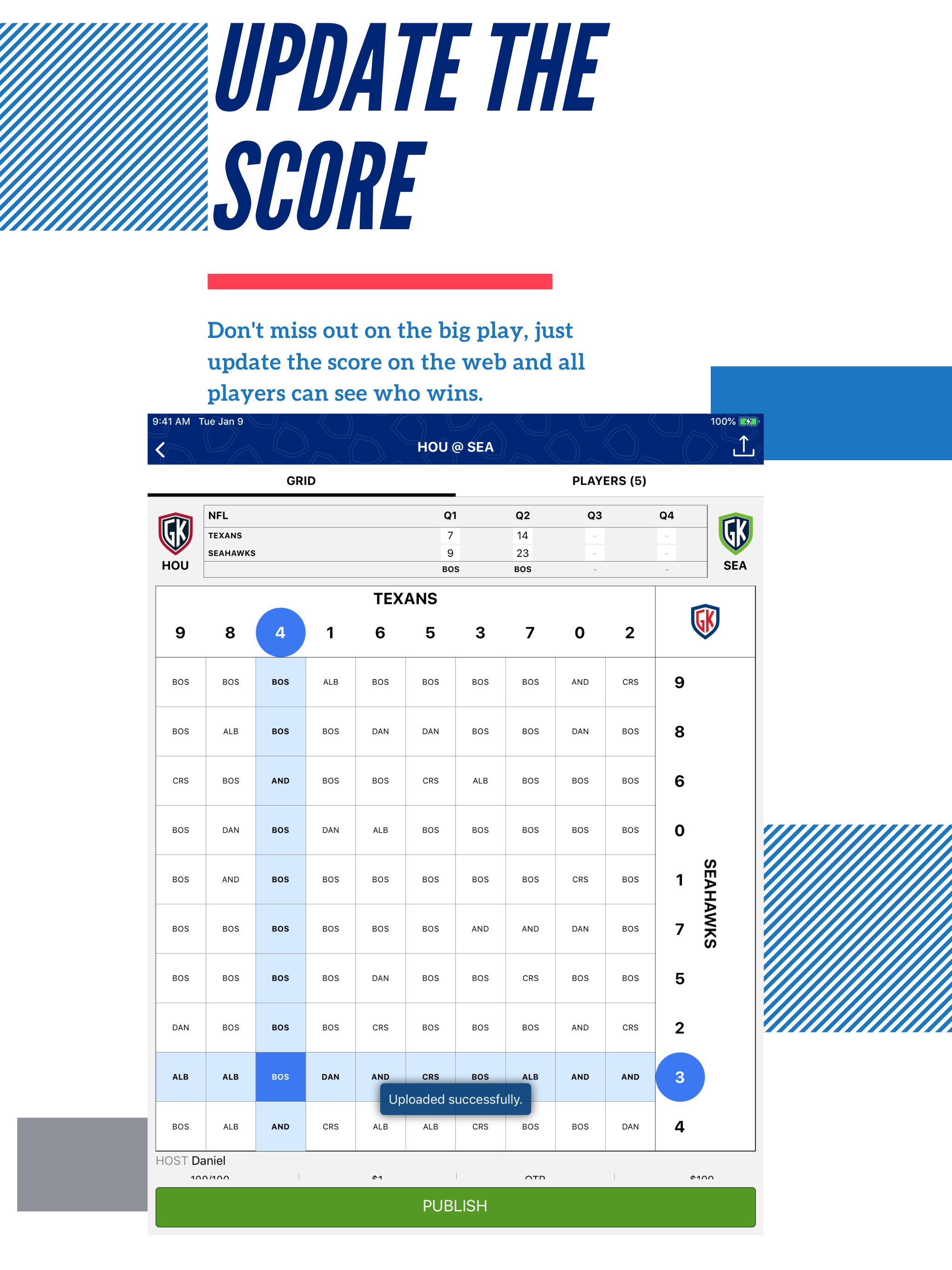 Grid Kings - Football Squares screenshot 16