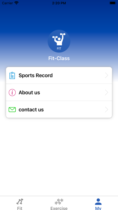 Lei Xun Sports Fit-Class Screenshot