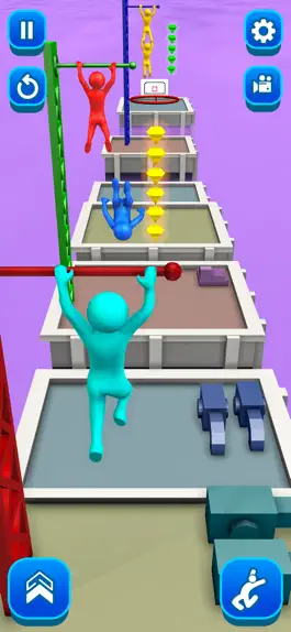 Game screenshot Flipped Chain Dunk apk