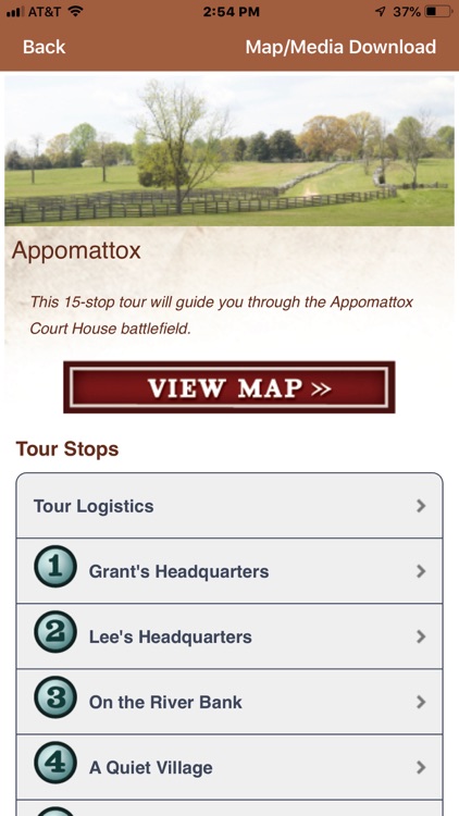 Appomattox Battle App