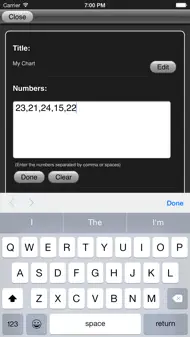 Quick Chart iphone bilder 1