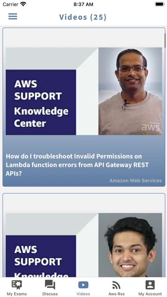 #6. AWS DevOps Engineer (DOP-C01) (iOS) By: Naveen Karamchetti