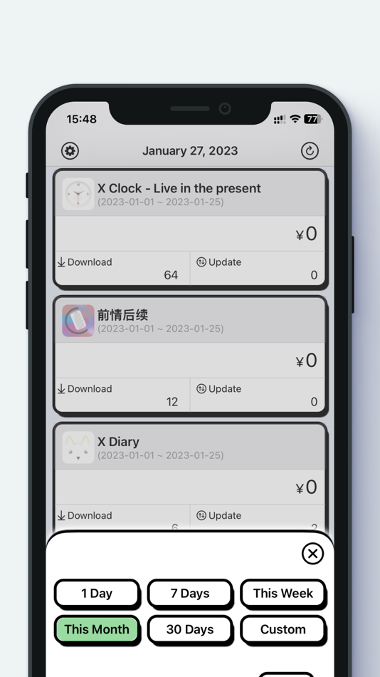 #3. MoAppDev - Sales and Trends (iOS) بواسطة: 晓伟 庄