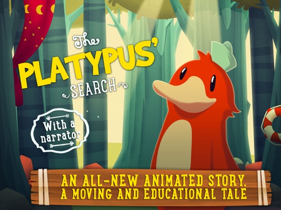 Platypus sprookjes voor kinder iPad app afbeelding 1