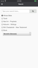 Hebrew Bible Now - Tanakh screenshot