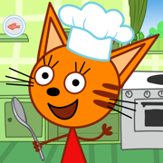 Kid-E-Cats: Cooking at Kitchen