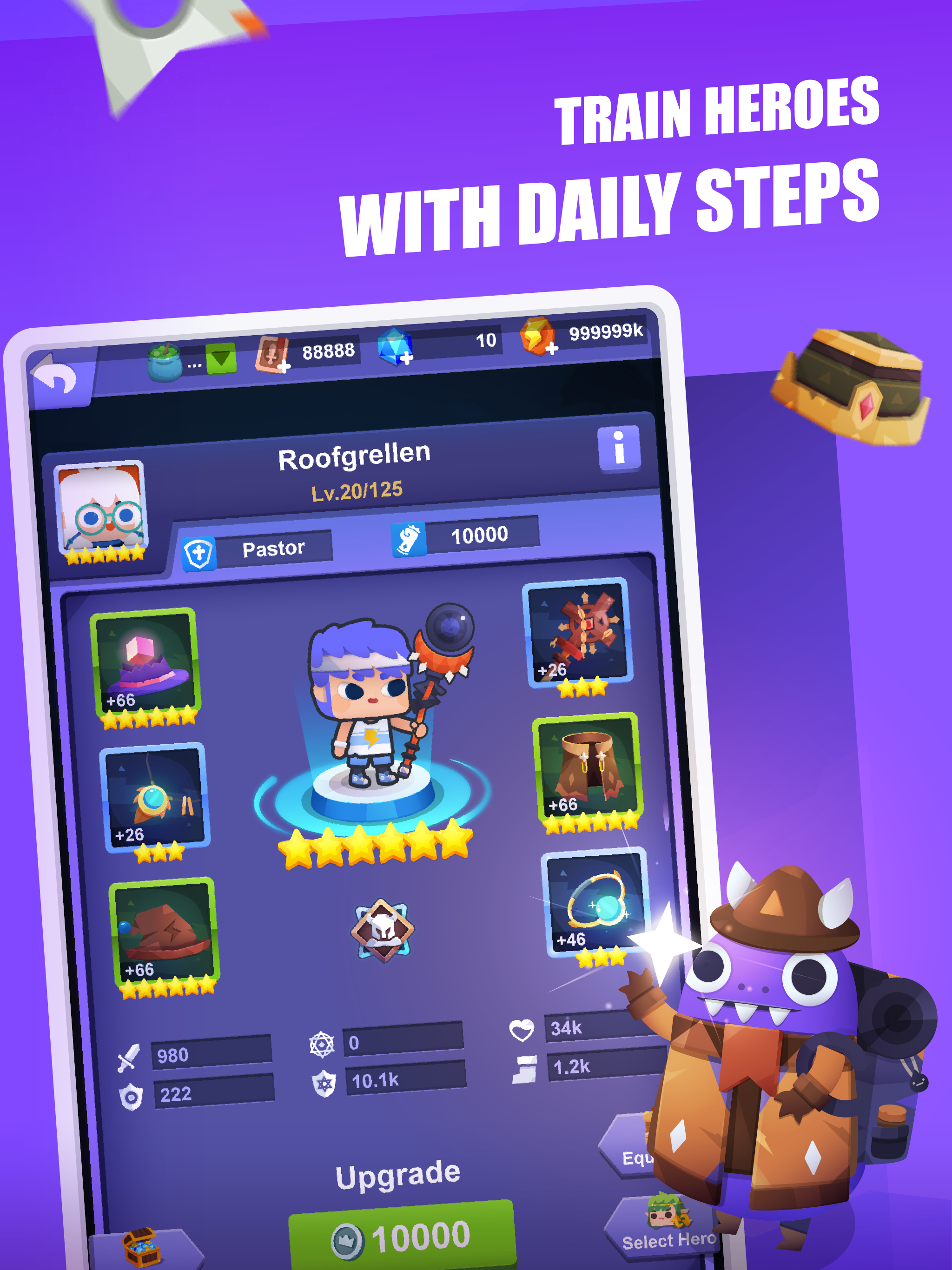 Fitness RPG: Hero health game