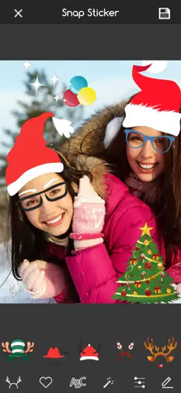 Game screenshot Christmas Photo Editor Sticker hack