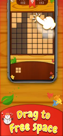 Game screenshot Wood Block : Fun Cube Puzzle hack