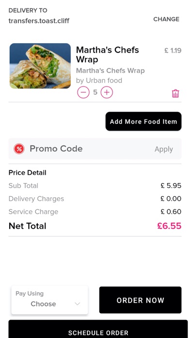 FoodSquare - UK Screenshot