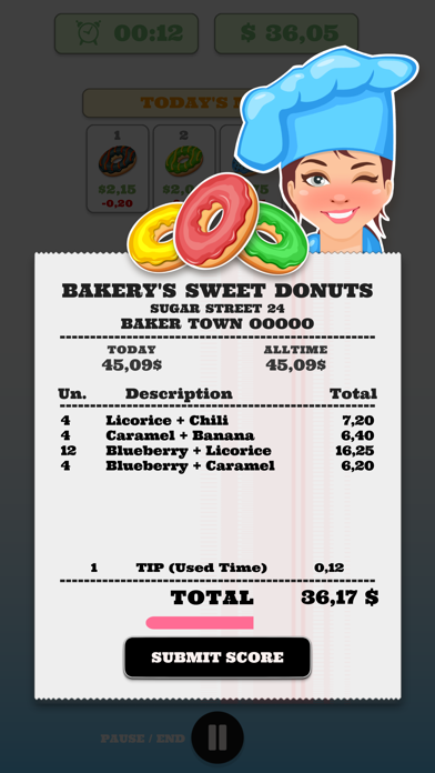 Sort It: Bakery's Tasty Donuts Screenshot
