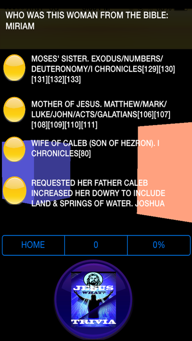 JesusWhat? 5000+ Trivia Bible Screenshot