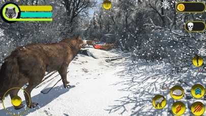 Wild Snow Wolf Simulator Screenshot