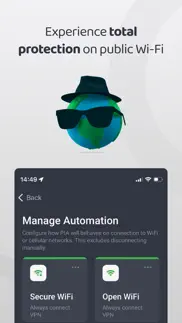 vpn by private internet access iphone screenshot 4