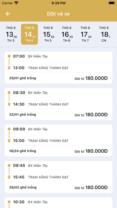 Tuấn Nga Sài Gòn-Kiên Giang Screenshot