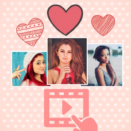 Create love videos icon