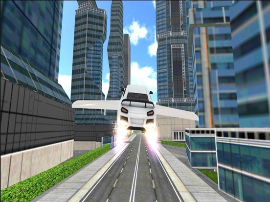 Flying Sports Car Simulator 3Dのおすすめ画像3