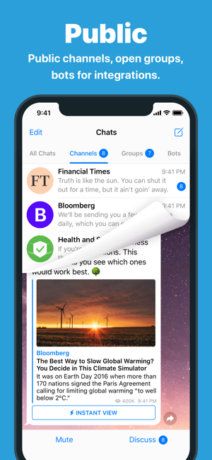 ‎Telegram Messenger Screenshot