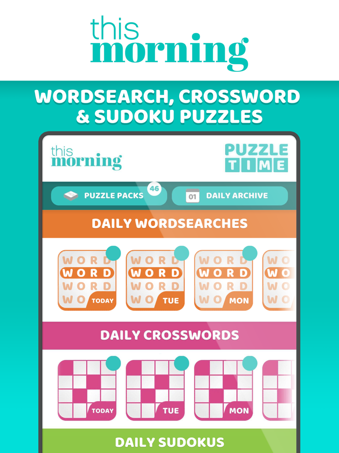 This Morning - Daily Puzzles