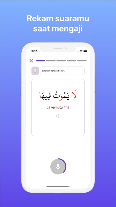 Qiroah - Latihan baca Al-Quran Screenshot