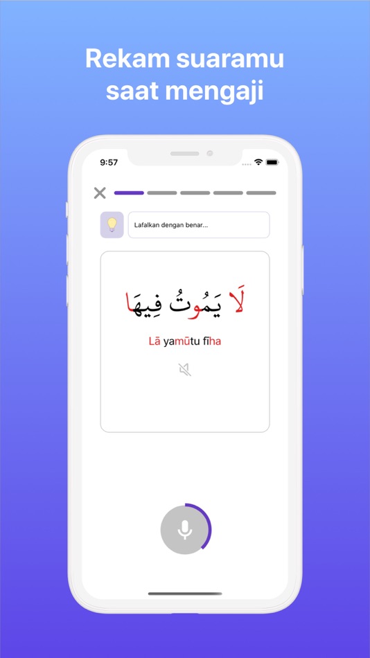 #3. Qiroah - Latihan baca Al-Quran (iOS) بواسطة: khoirunnisa rizky noor fatimah