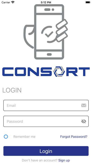 Consort Mobile Access Screenshot