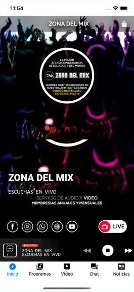 Game screenshot Zona del Mix apk