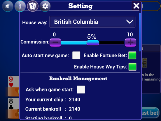 Screenshot #6 pour Pai Gow Poker Trainer