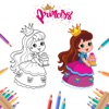 Coloring Pages: Princess icon