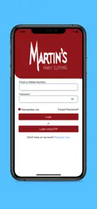 Martin's Family Clothing screenshot #1 for iPhone