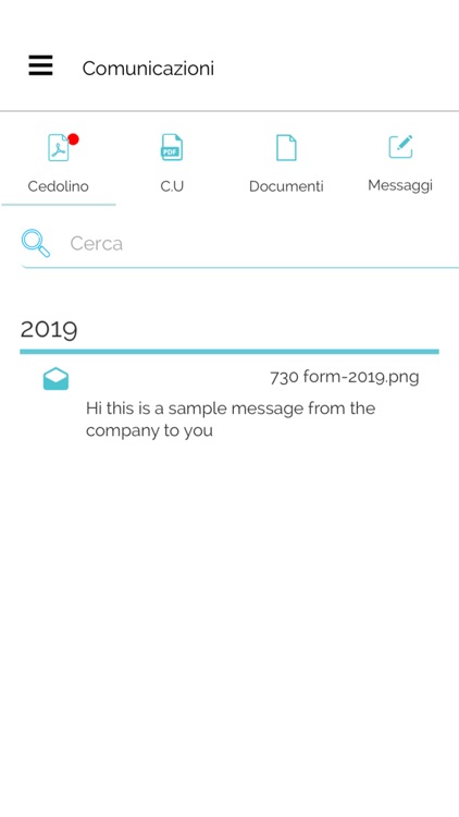 Cedolino APP screenshot-3