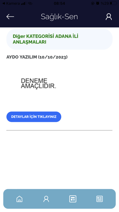 Sağlık Sen Dijital Kimlik Screenshot