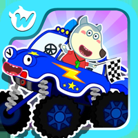 Wolfoo Monster Truck Police