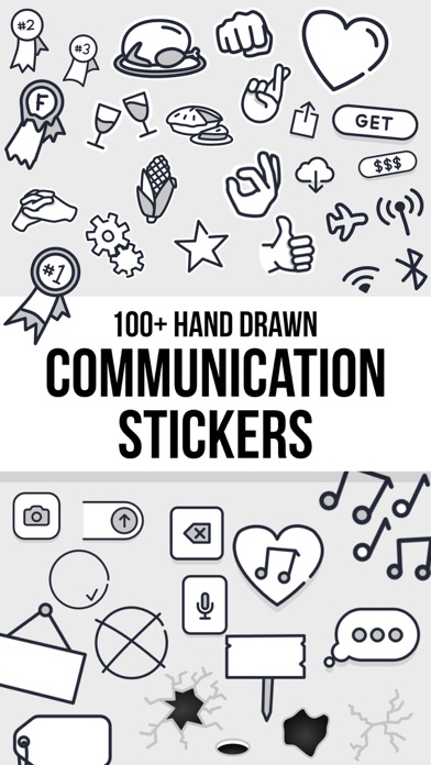 Communication Issue iPhone screenshot 1 - Stickers app