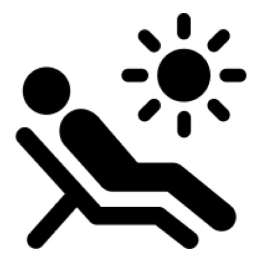 Sunbathing Stickers icon